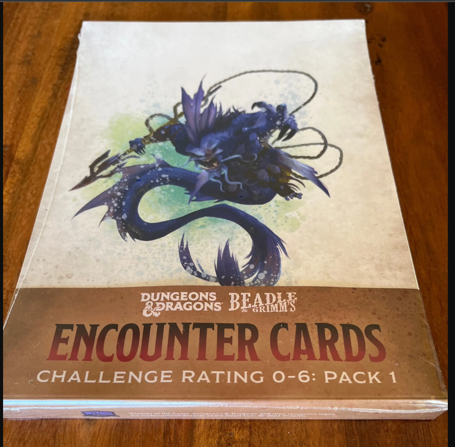 Set 01 CR-6 Encounter cards. Beadle & Grimm's