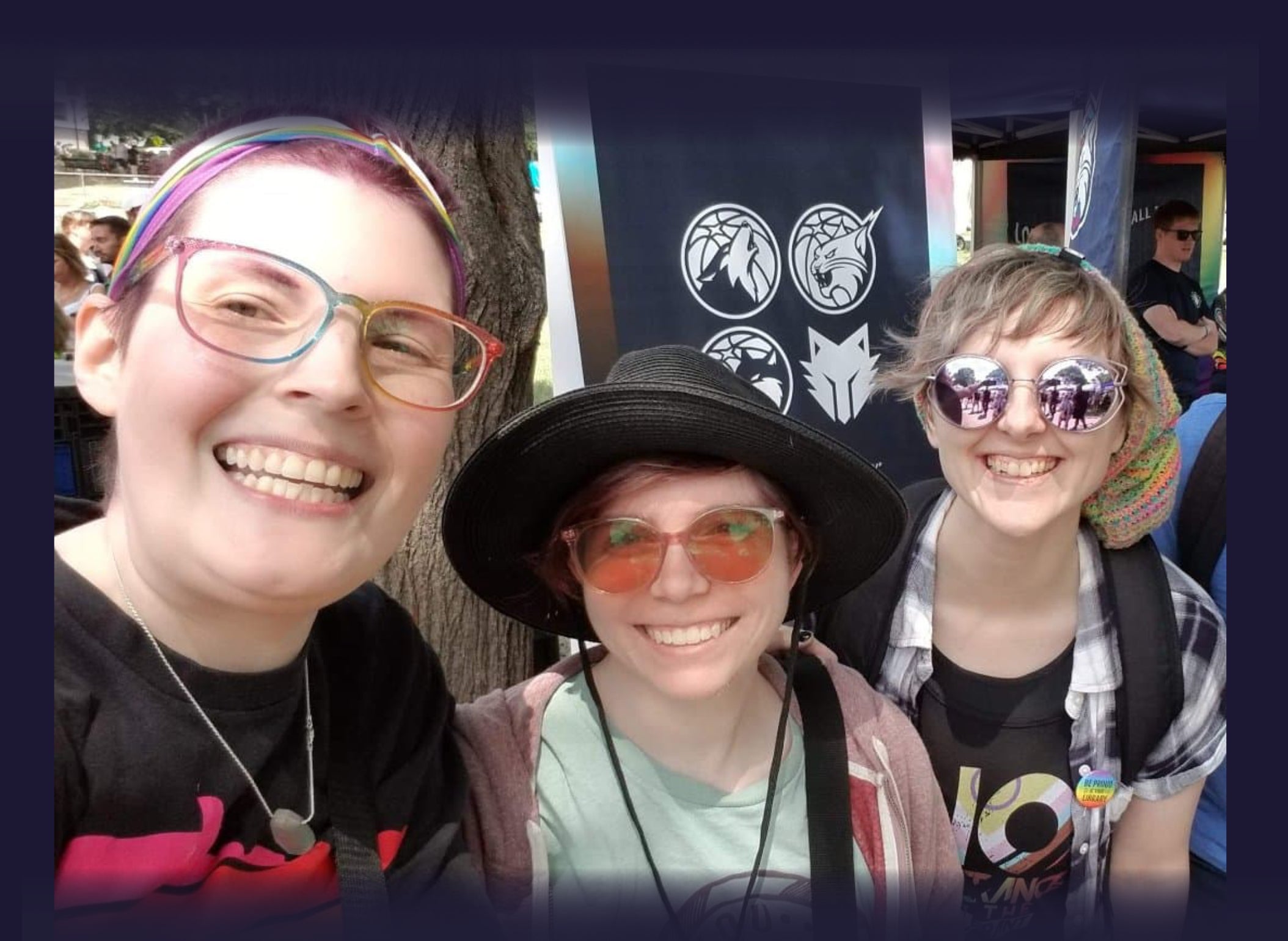 The BirdHive founders at PRIDE 2022