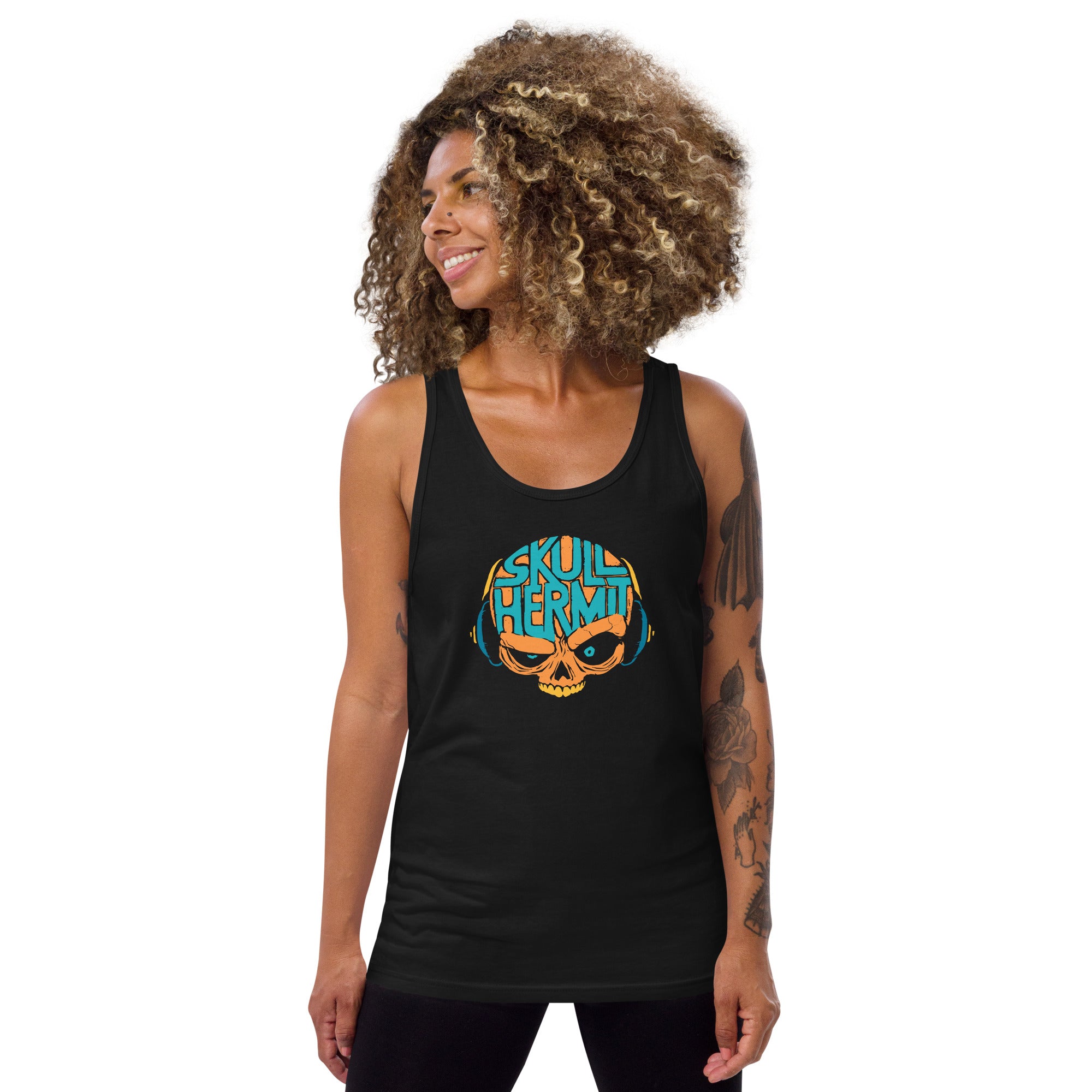 "Skull Hermit" Unisex Tank Top