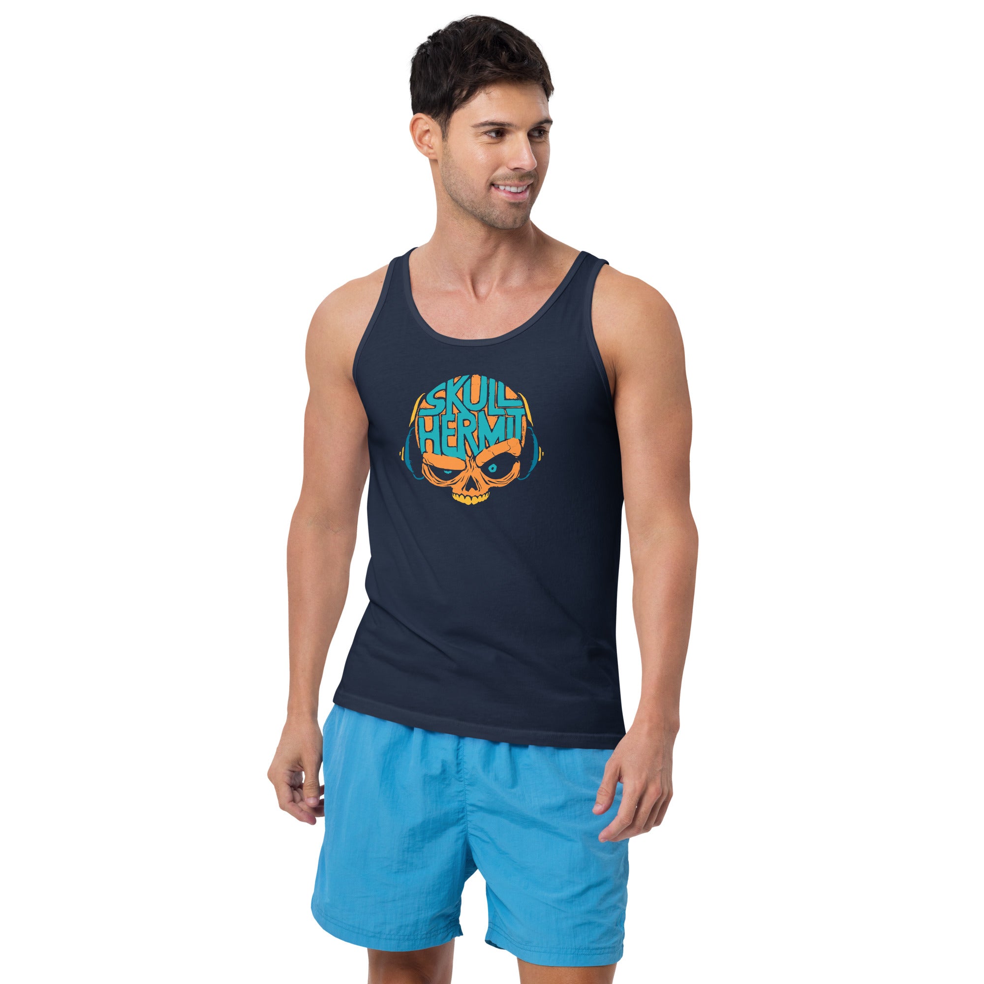 "Skull Hermit" Unisex Tank Top