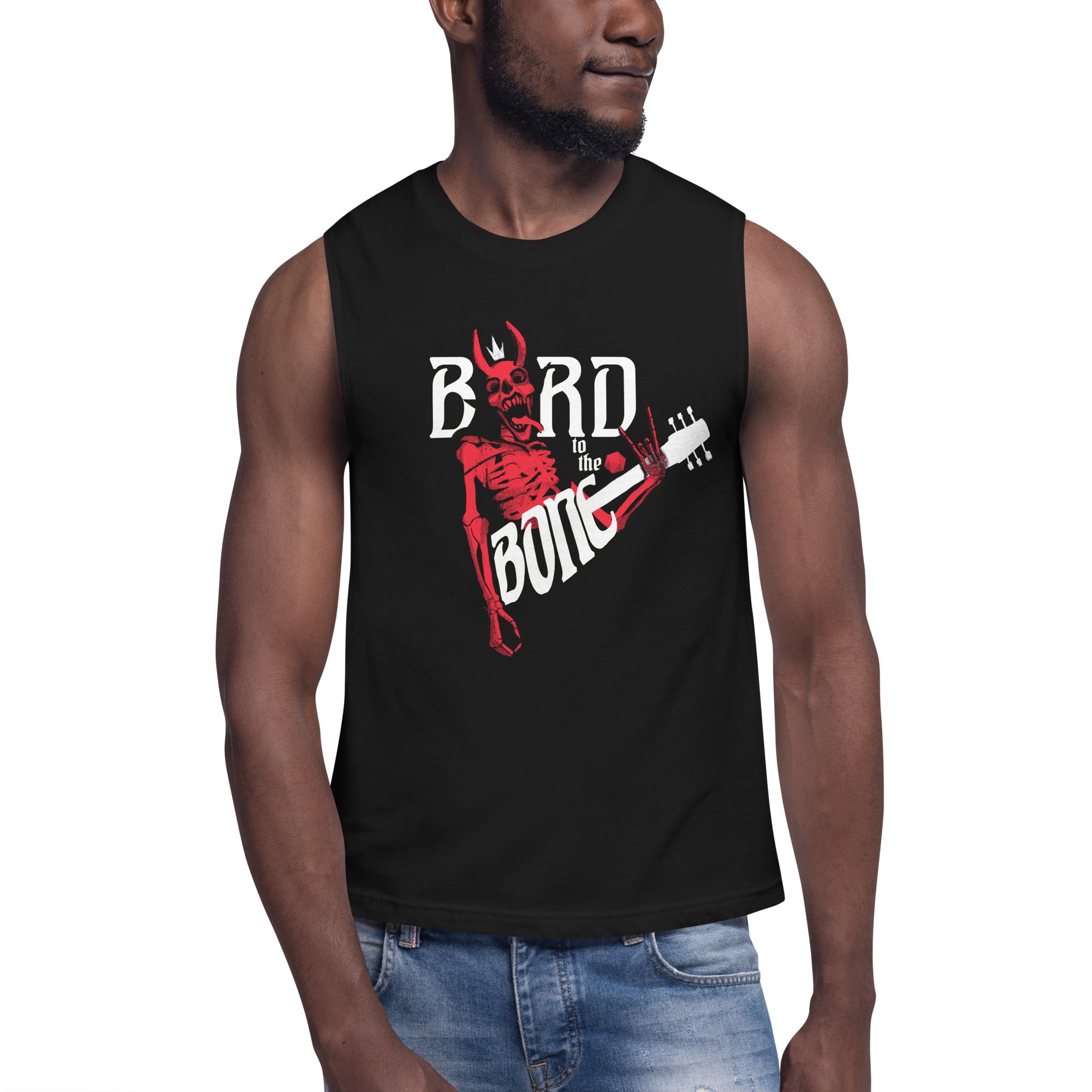 "Bard to the Bone" Heavy Metal Unisex Sleeveless Shirt