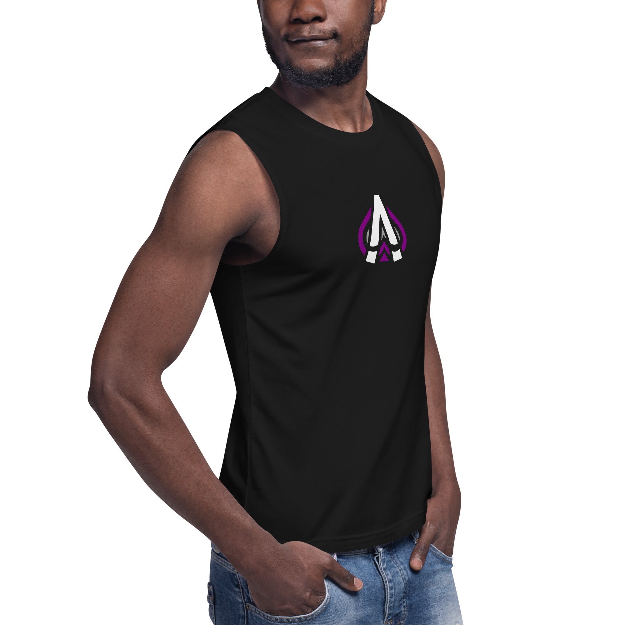 "Ace of Spades" sleeveless shirt