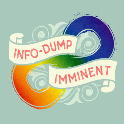 "InfoDump Imminent" Unisex Long Sleeve Tee