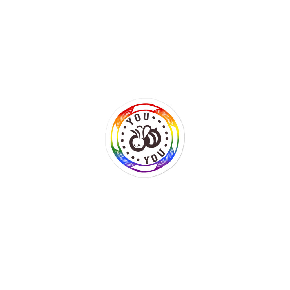 You "Bee" You Pride vinyl Bubble-Free Stickers