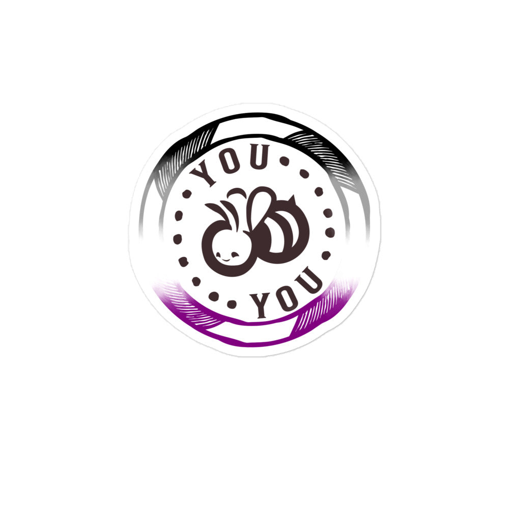 You "Bee" You- Ace vinyl Bubble-Free Stickers
