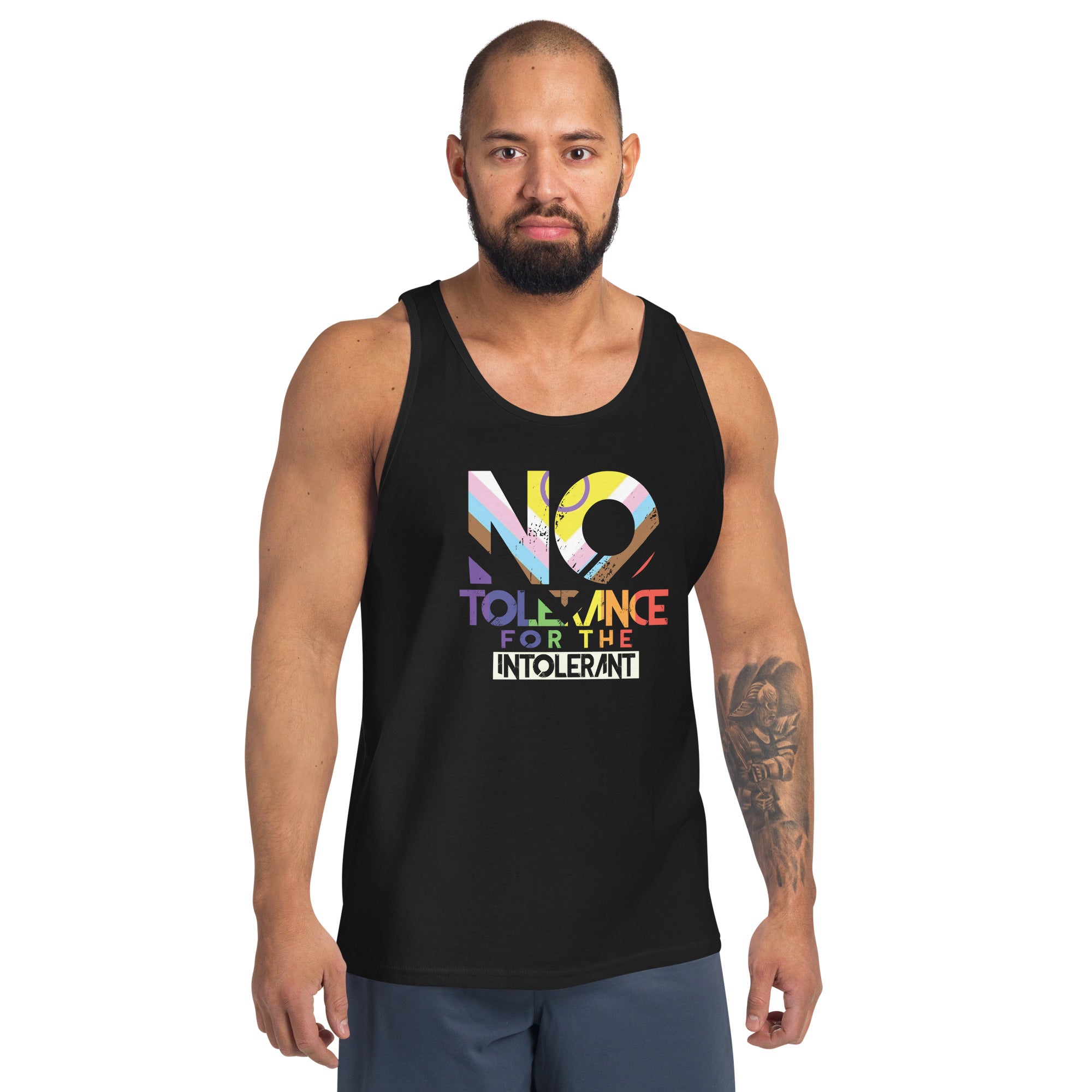 "No Tolerance for the Intolerant" Unisex fit Tank Top