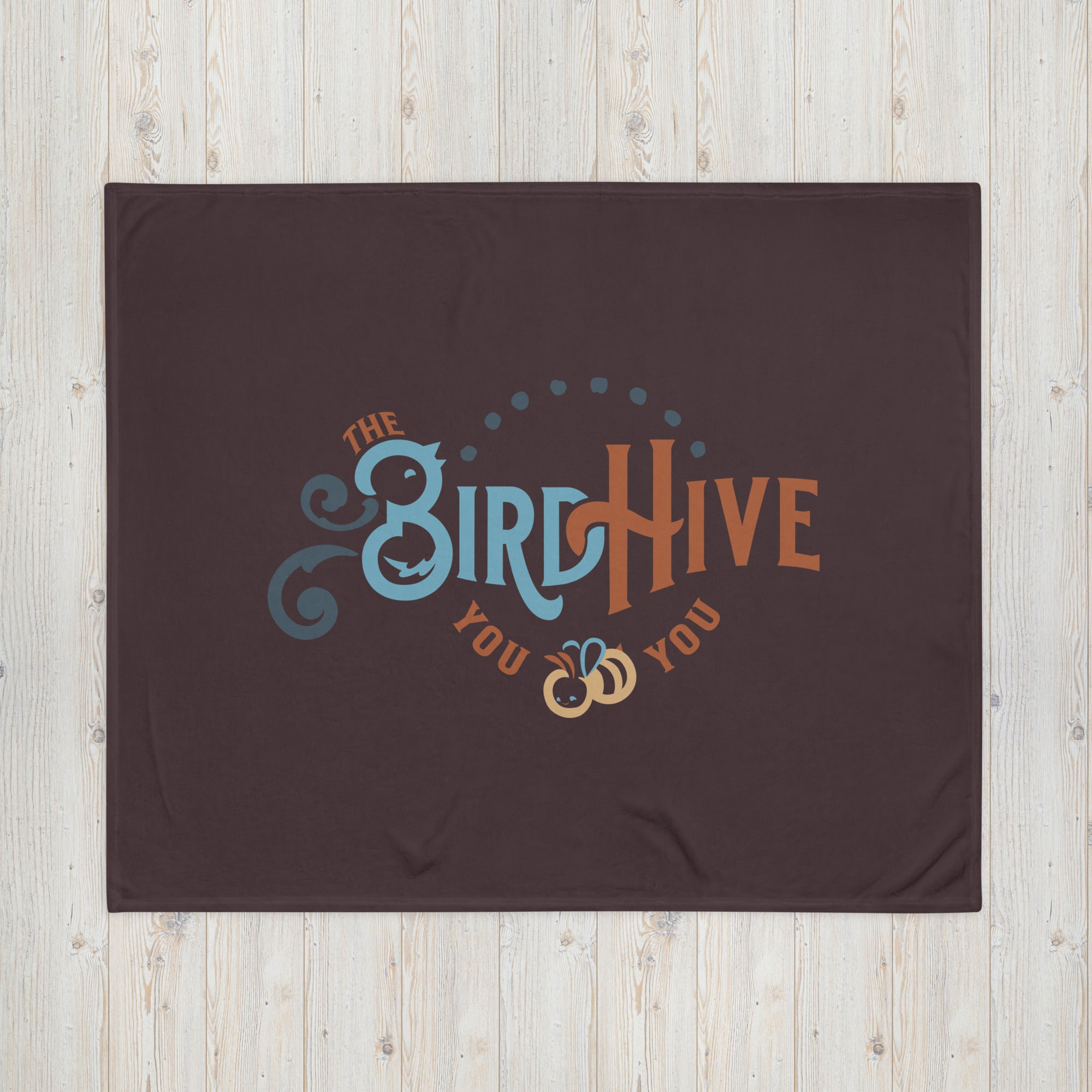 The BirdHive Throw Blanket