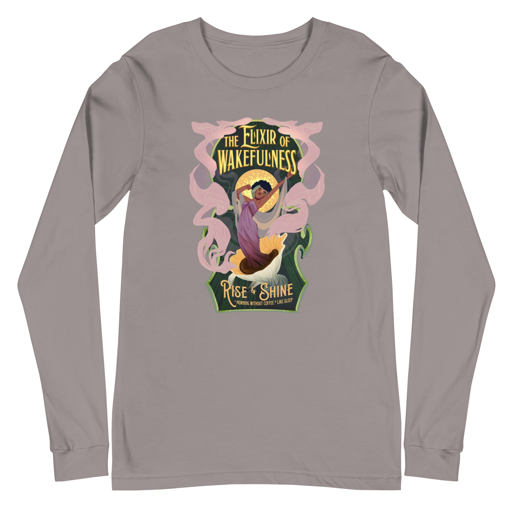 "Elixir of Wakefulness" Unisex Long Sleeve Tee