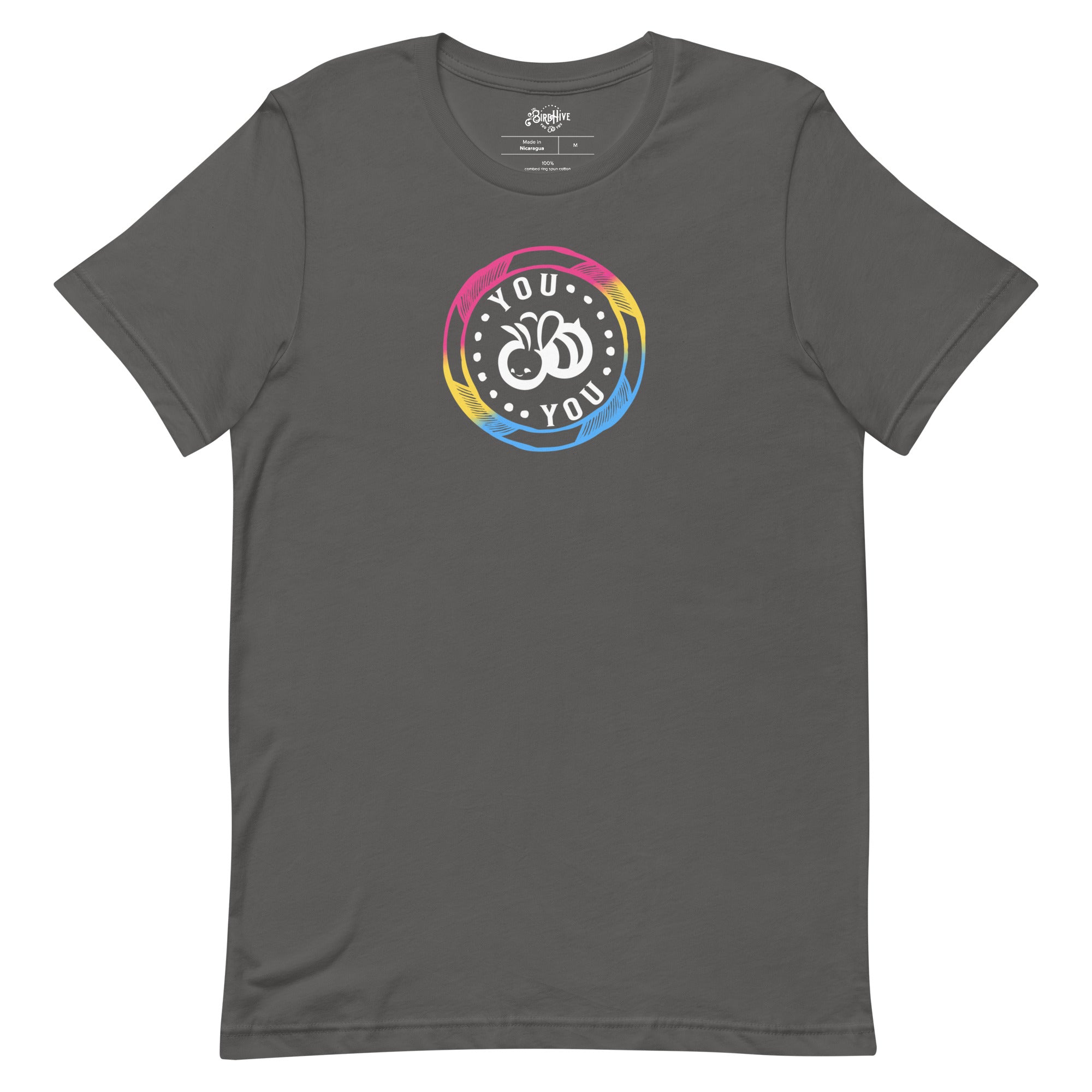 You "Bee" You Pan Pride Flag Colors Unisex Fit Tee