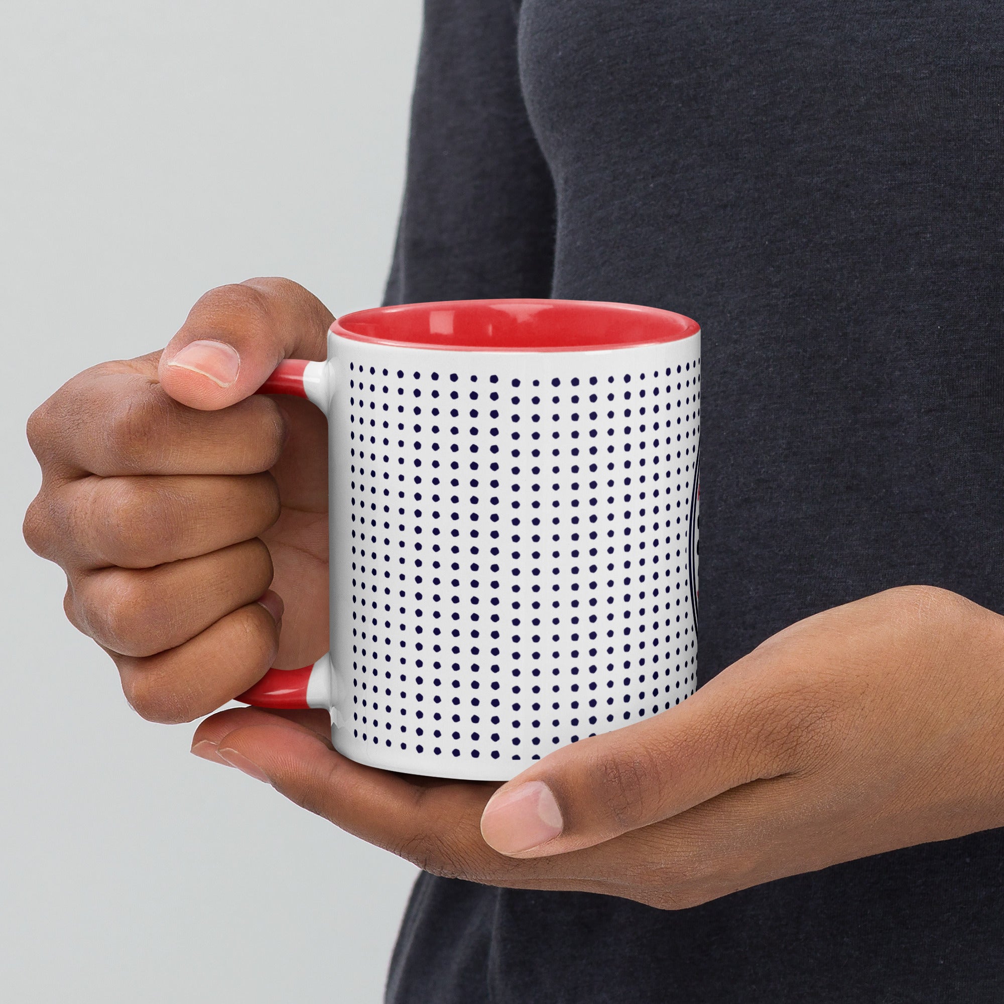 “Mask ON Mask OFF” Mug with Color Inside