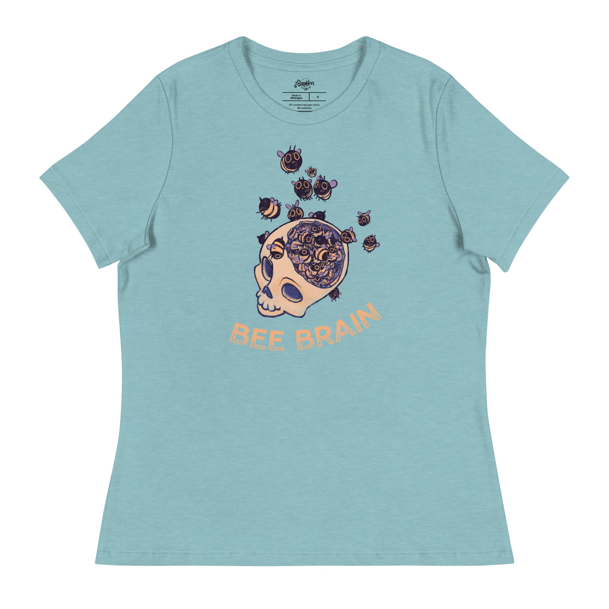 "Bee Brain" Fem Relaxed T-Shirt