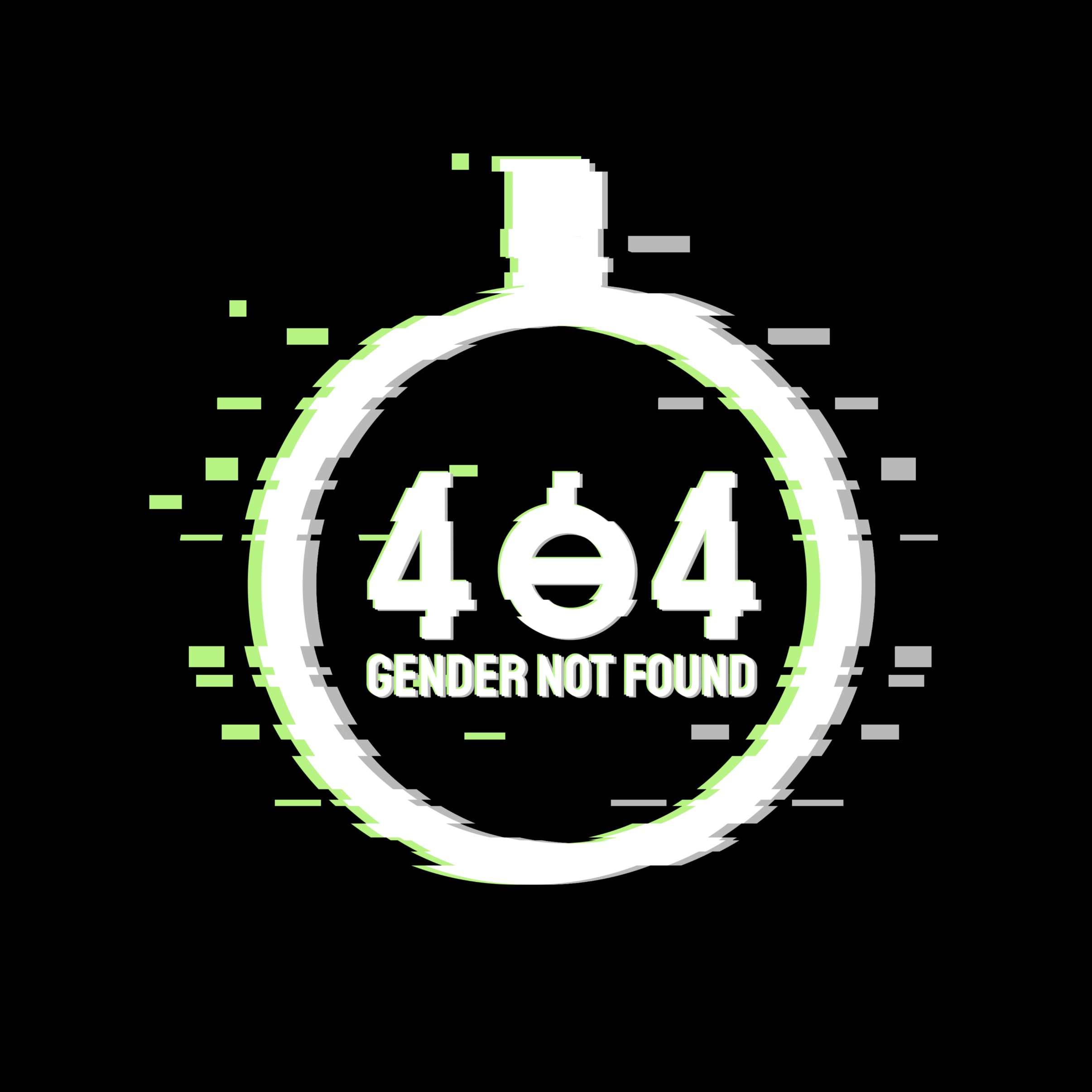 "404: Gender Not Found" Unisex t-shirt