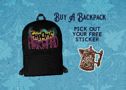Buy a backpack, pick out a free sticker