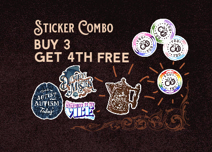 Buy 3 stickers, get 4th sticker free