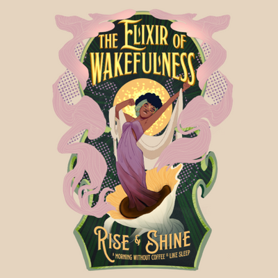 "Elixir of Wakefulness" Fem Relaxed T-Shirt