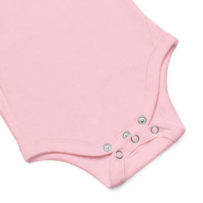 Baby: ASL "I Love You- LBGTQ" on light short sleeve one piece