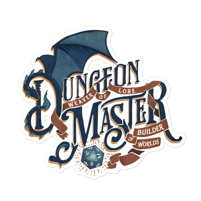 Dungeon Master Bubble-free stickers