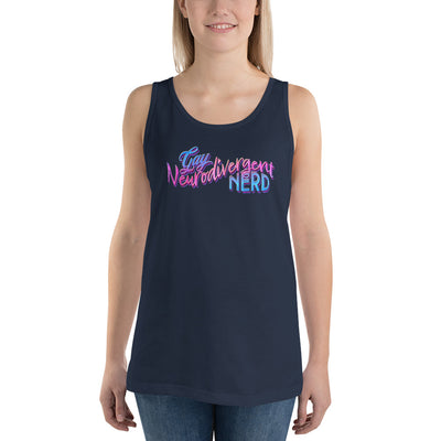 "Gay Neurodivergent Nerd" unisex Fit Tank Top