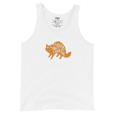 "Don't Look At Me" Unisex Tank Top