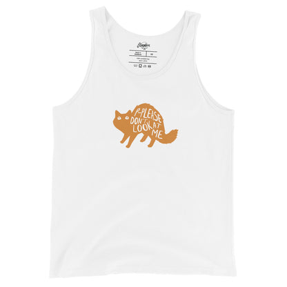 "Don't Look At Me" Unisex Tank Top