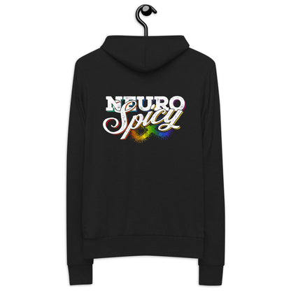 "NeuroSpicy" Unisex zip hoodie