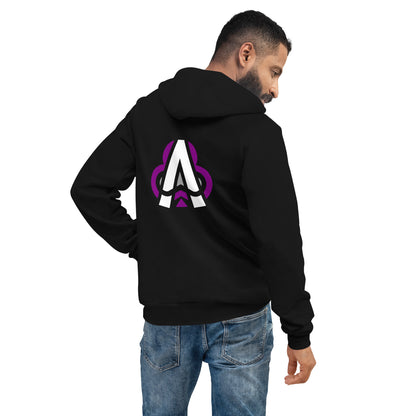 "Ace of Clubs" in Black Unisex hoodie