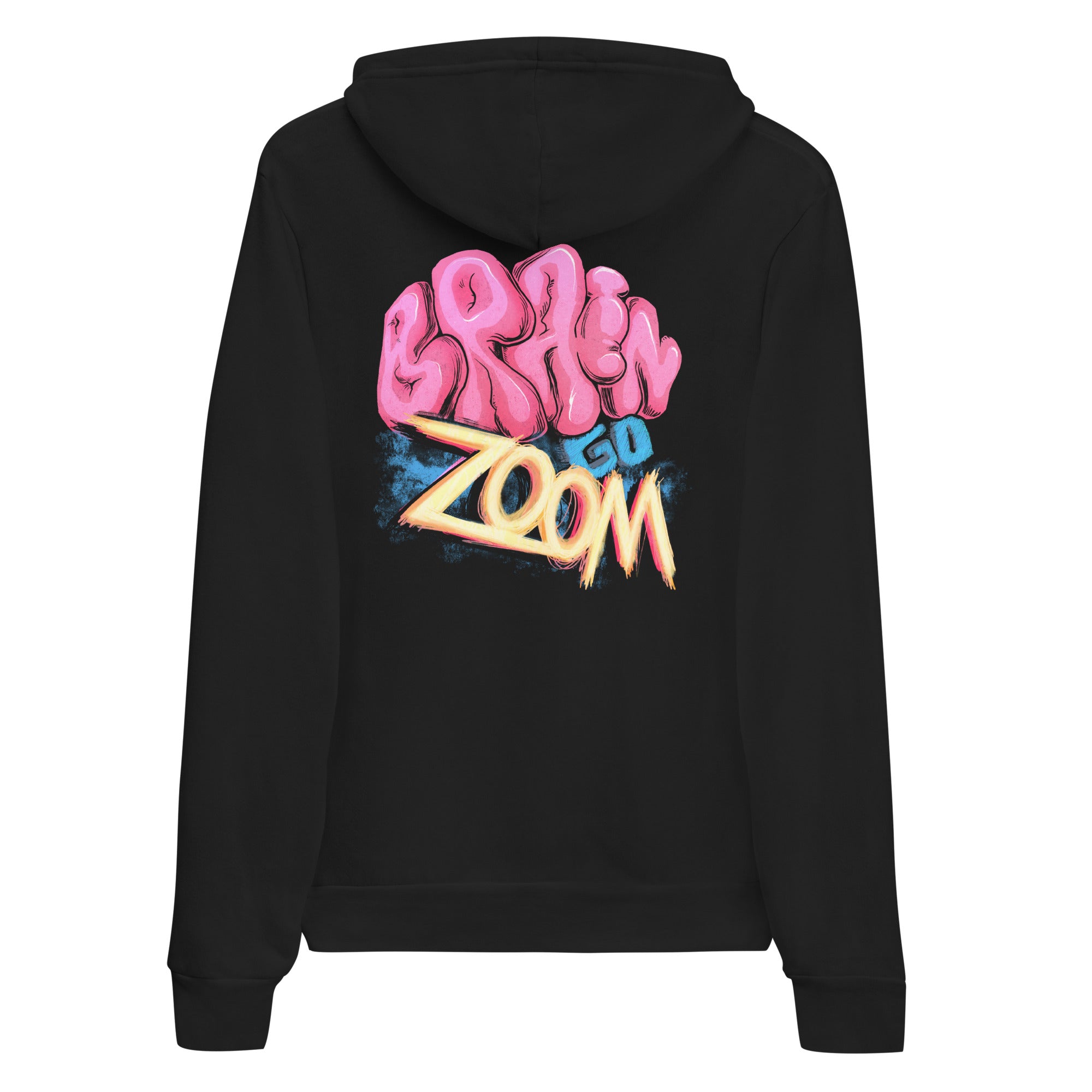 "Brain Go Zoom" Unisex hoodie