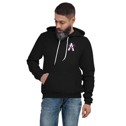 "Ace of Diamonds" in Black Unisex hoodie