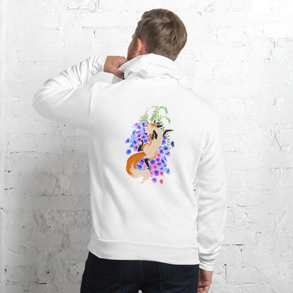 "Happy Foxglove" Unisex hoodie