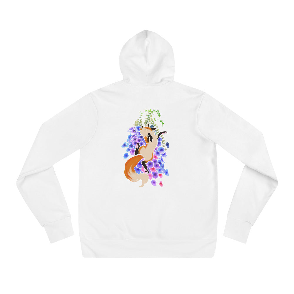 "Happy Foxglove" Unisex hoodie