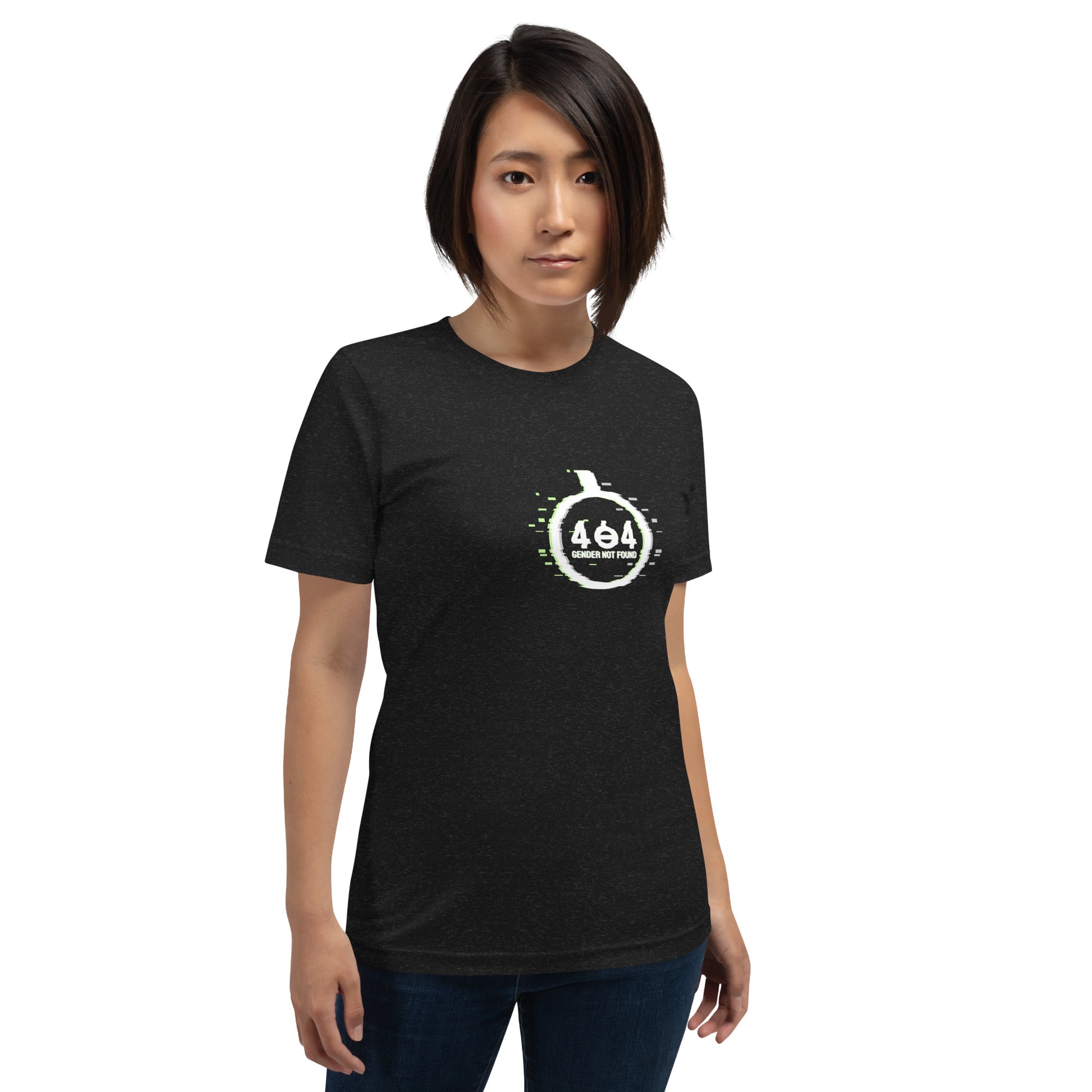 "404: Gender Not Found" Unisex t-shirt