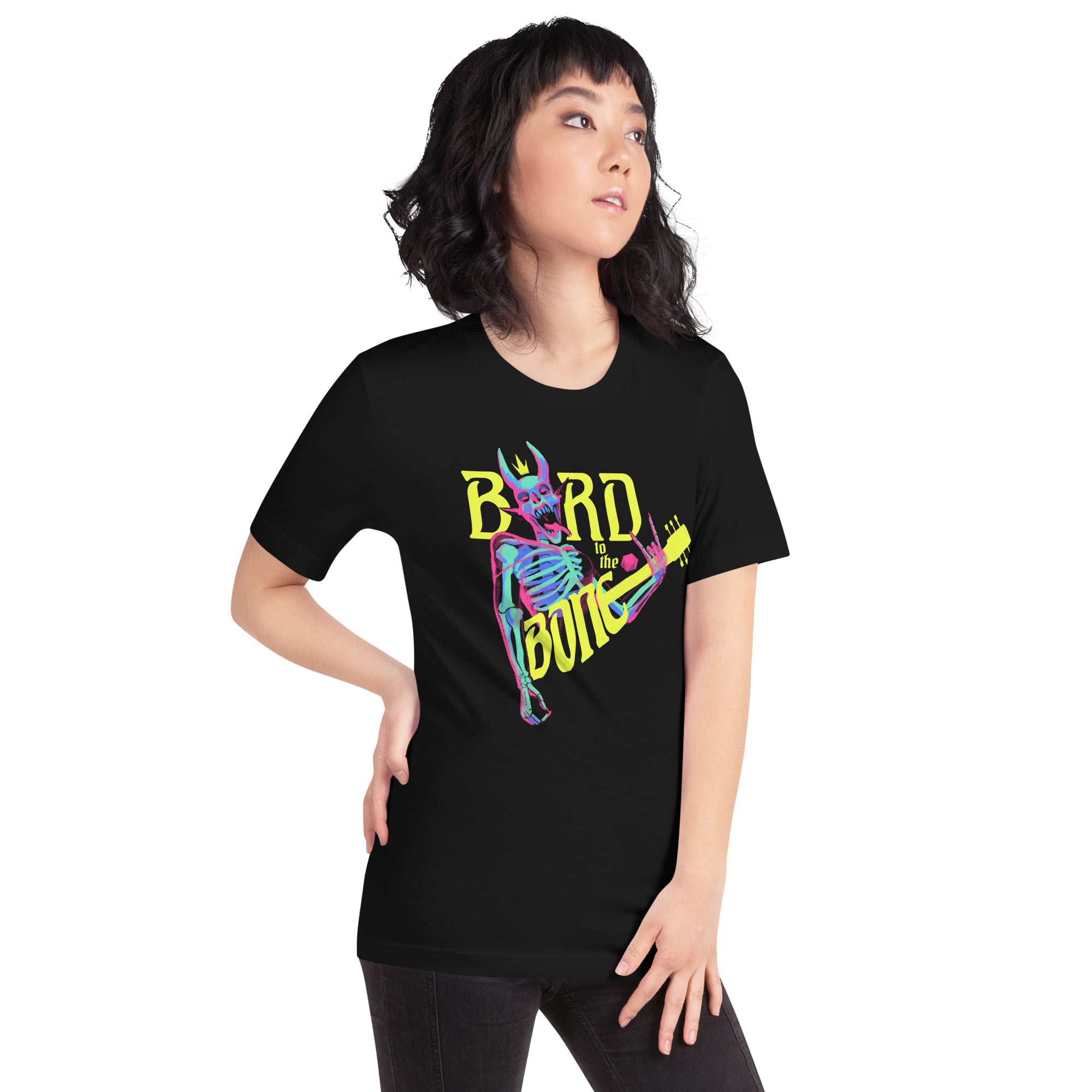 "Bard to the Bone" Pulp colors Unisex t-shirt