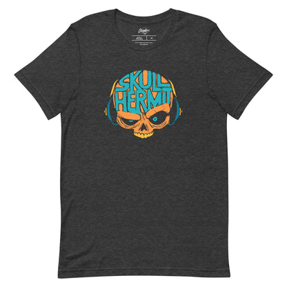 "Skull Hermit"  Multicolor Unisex t-shirt