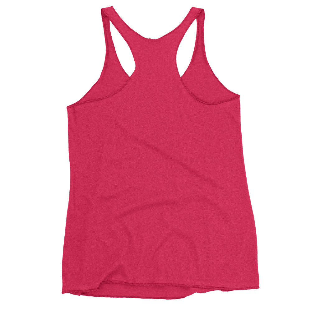 "I am going to VOTE so hard" Fem Fit Racerback Tank