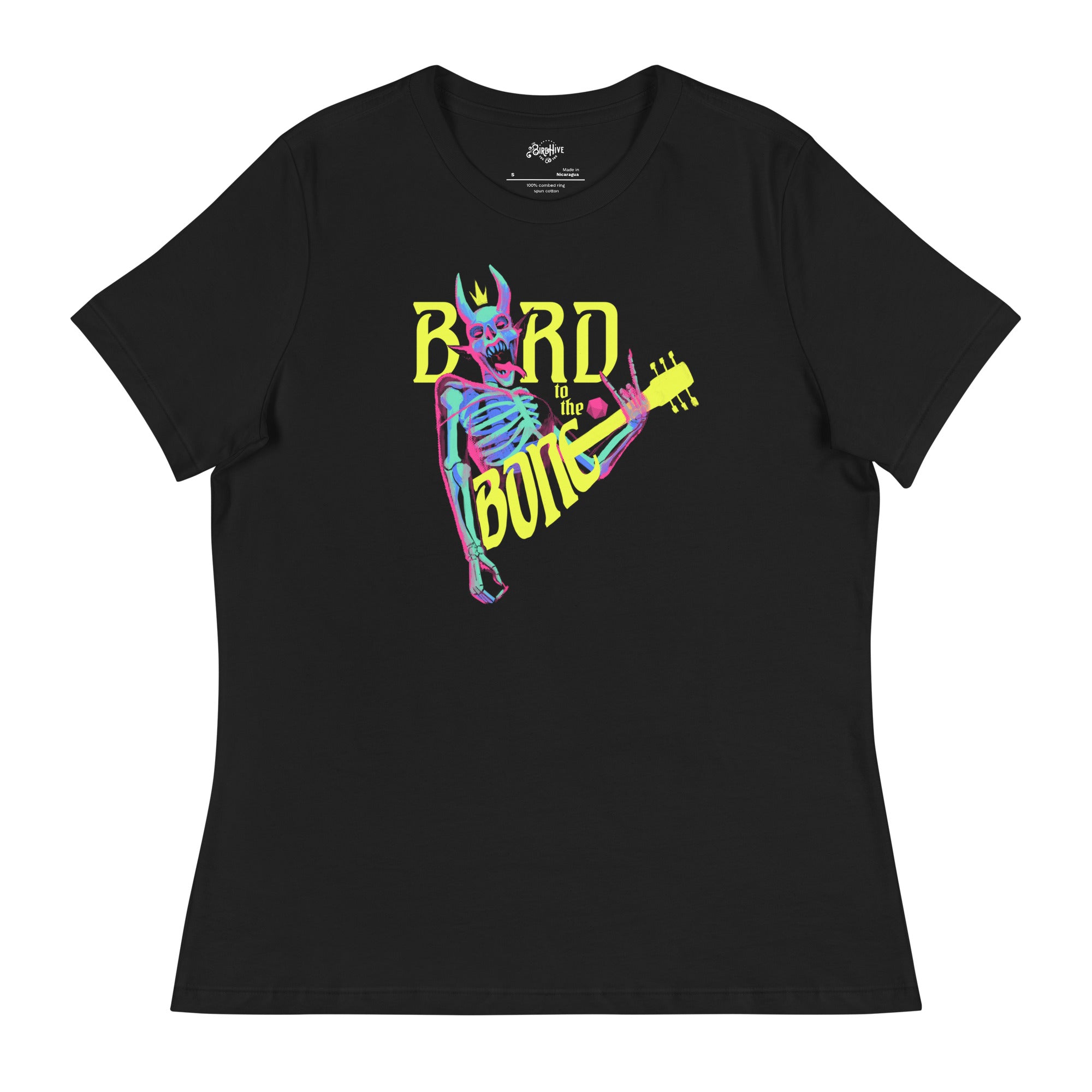 "Bard to the Bone" Pulp colors Fem Relaxed T-Shirt