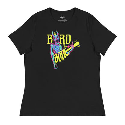 "Bard to the Bone" Pulp colors Fem Relaxed T-Shirt