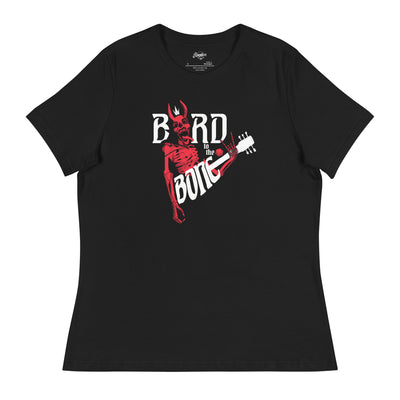 "Bard to the Bone" Heavy Metal Fem Relaxed T-Shirt