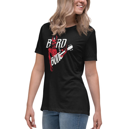 "Bard to the Bone" Heavy Metal Fem Relaxed T-Shirt