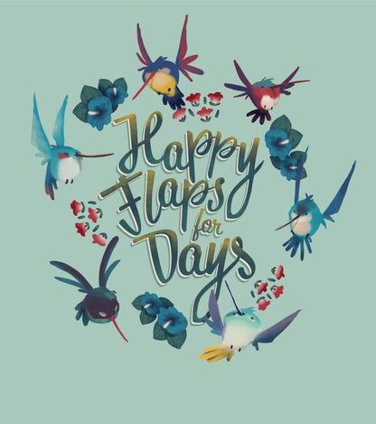Youth: Happy Flaps for Days Tee