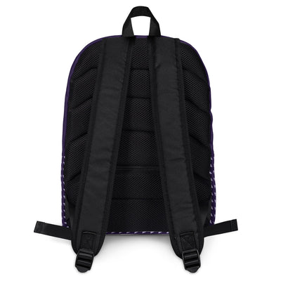 Blue "I'm Weird, You're Welcome" Backpack