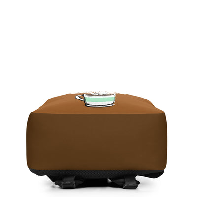 " A Yawn is a Silent Scream for Coffee" Minimalist Backpack