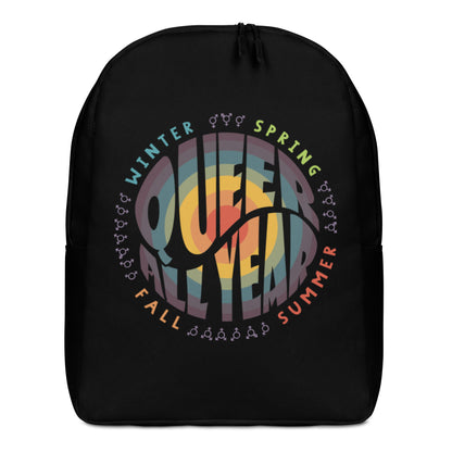 “Queer All Year” Minimalist Backpack