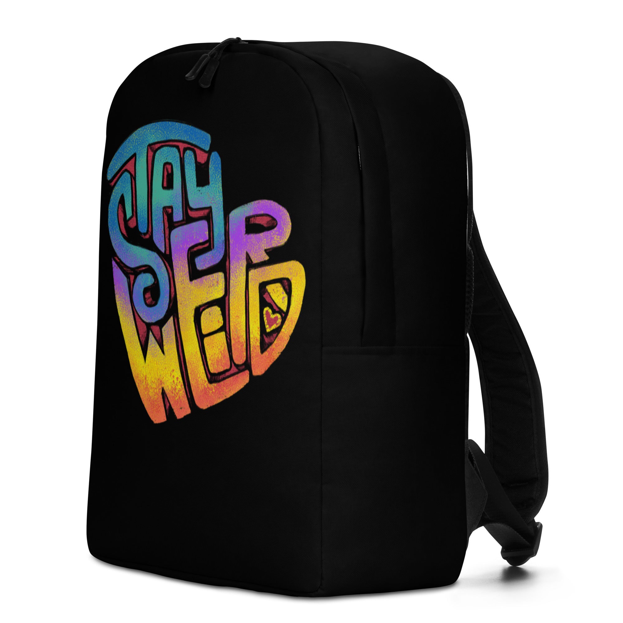 "Stay Weird" Minimalist Backpack