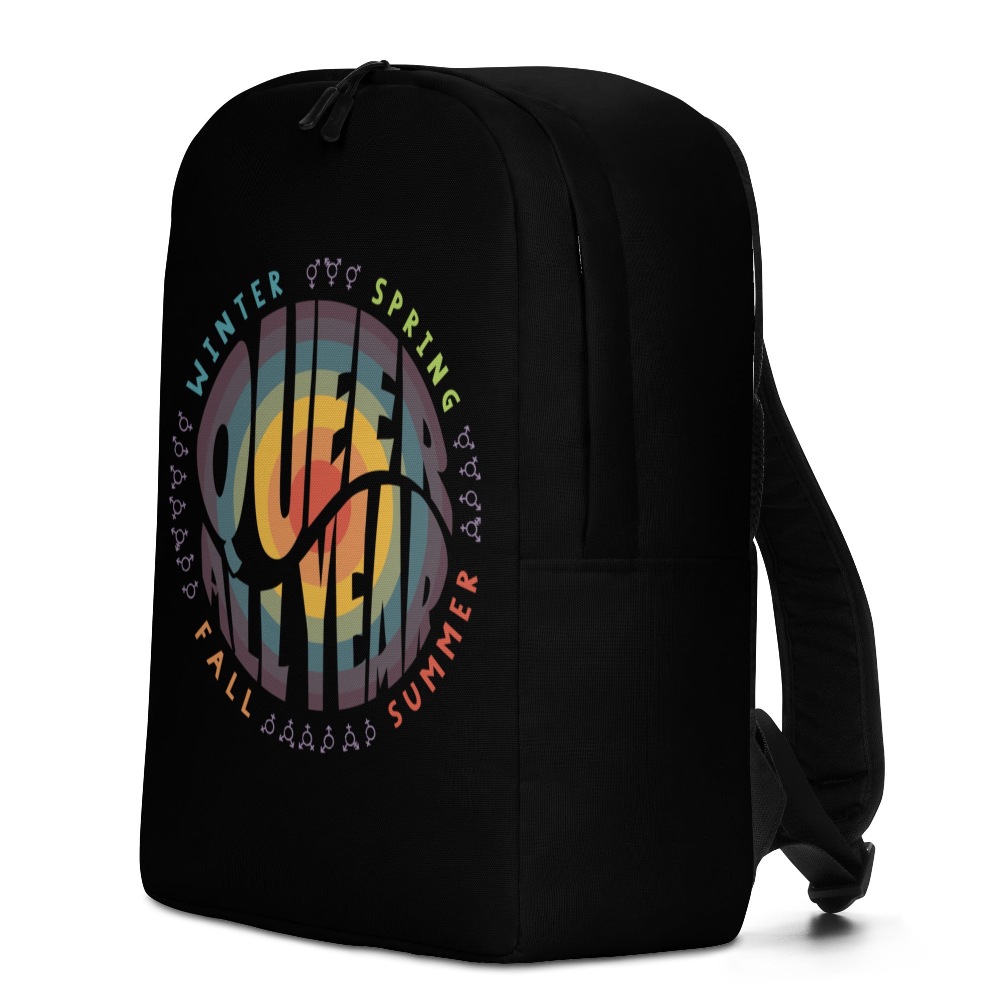 “Queer All Year” Minimalist Backpack