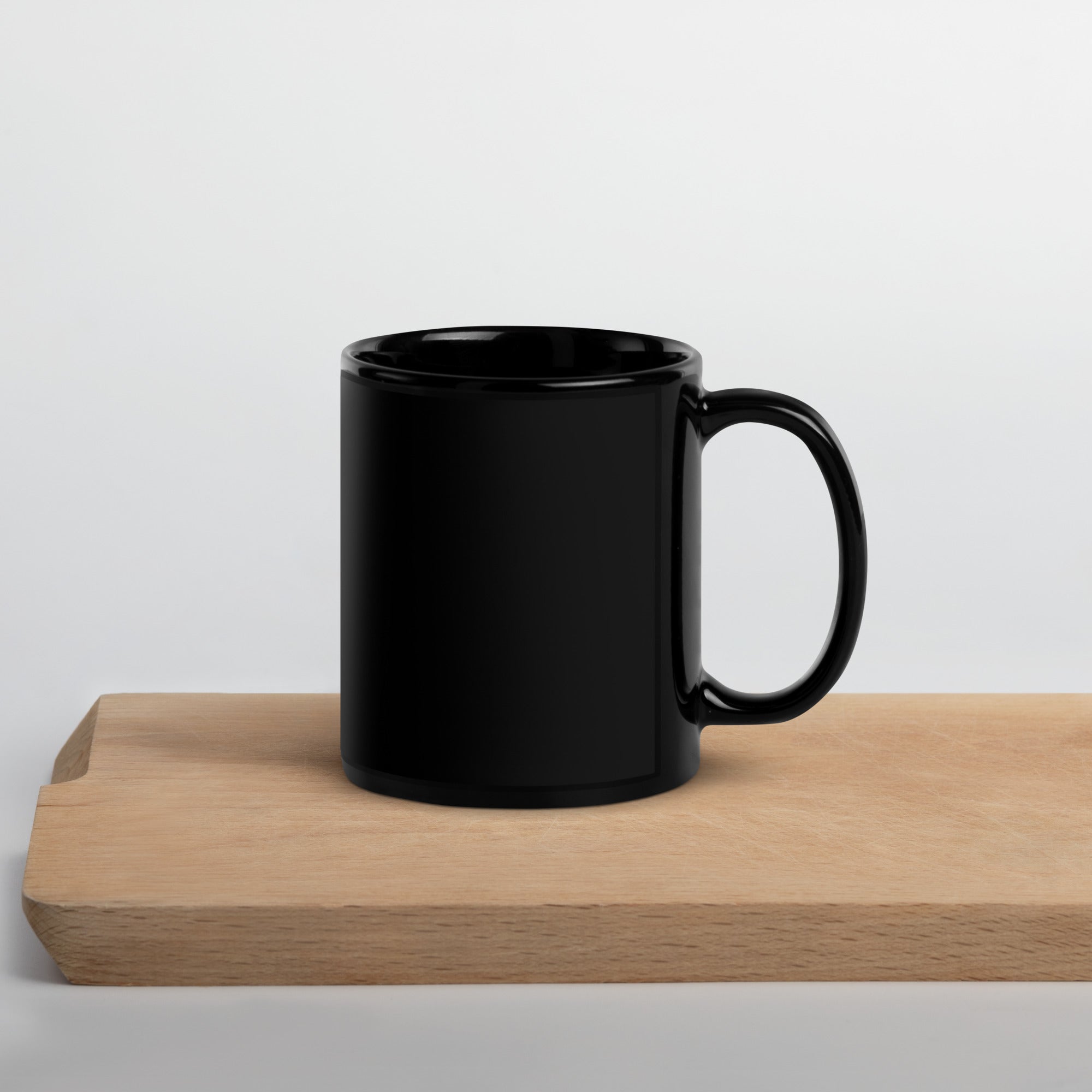 Blue "I'm Weird, You're Welcome" Black Glossy Mug