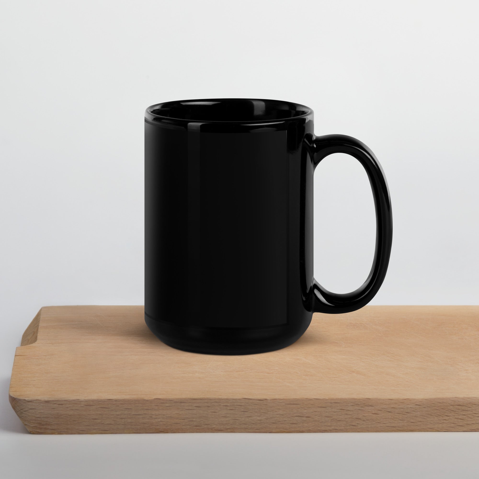 Blue "I'm Weird, You're Welcome" Black Glossy Mug