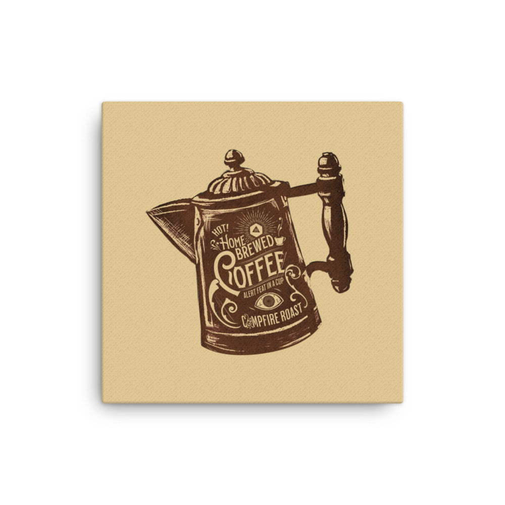 Homebrew Coffee Canvas