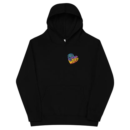 Youth: "Stay Weird"  fleece hoodie