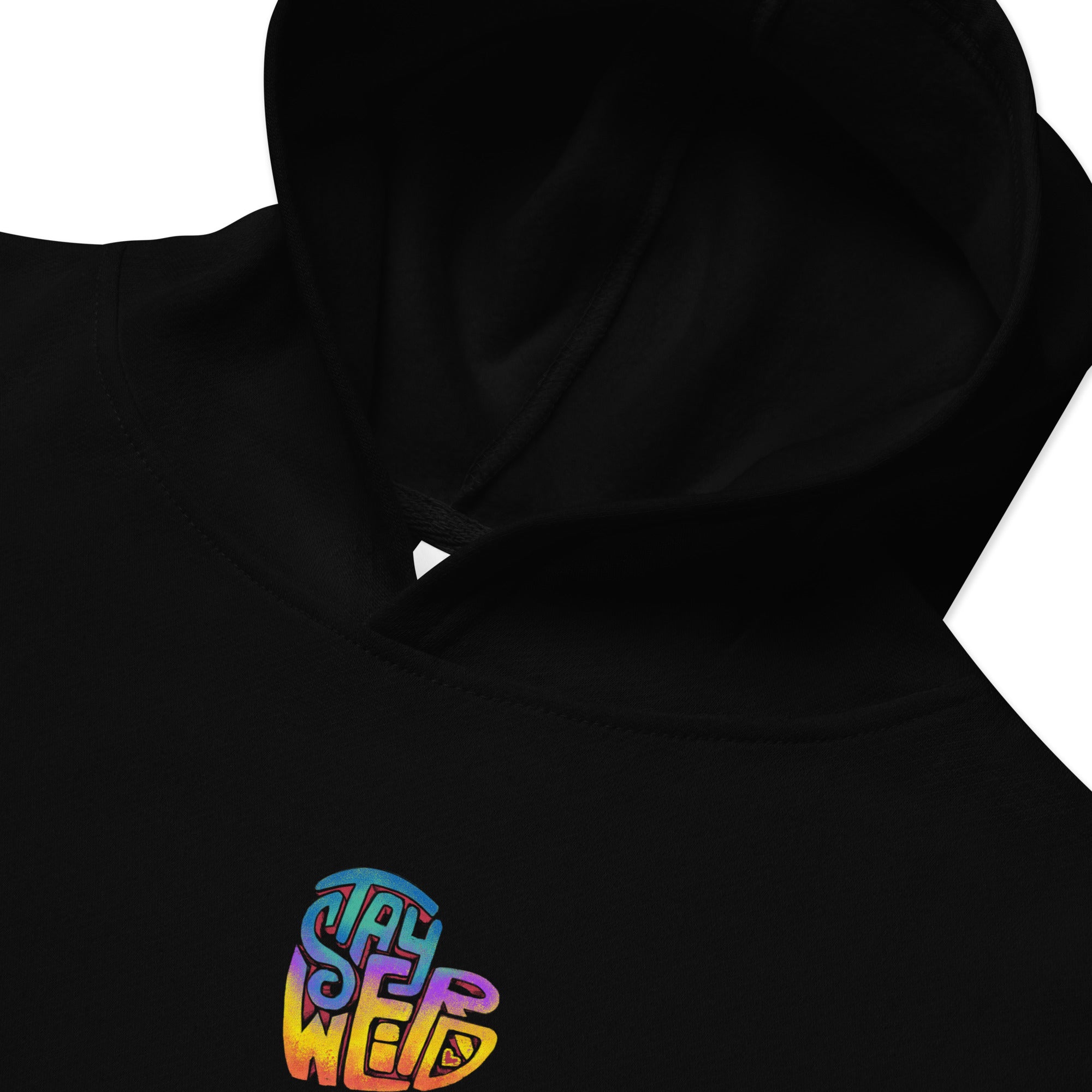 Youth: "Stay Weird"  fleece hoodie