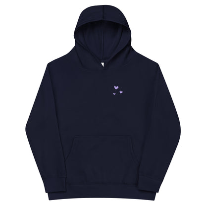 Youth: Blue "I'm Weird, You're Welcome"   fleece hoodie